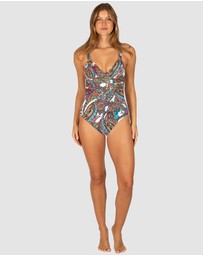 Baku Swimwear - Sirenuse Grecian One Piece Swimsuit