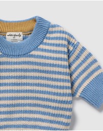 Wilson & Frenchy - Organic Knitted Stripe Jumper - Babies