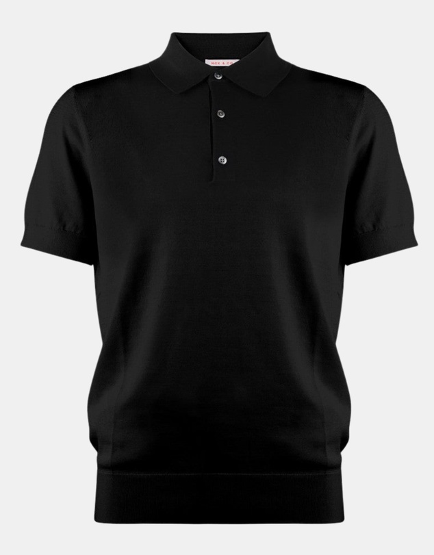 Henry Bucks - McKinnon & Co Cotton Silk Button Polo