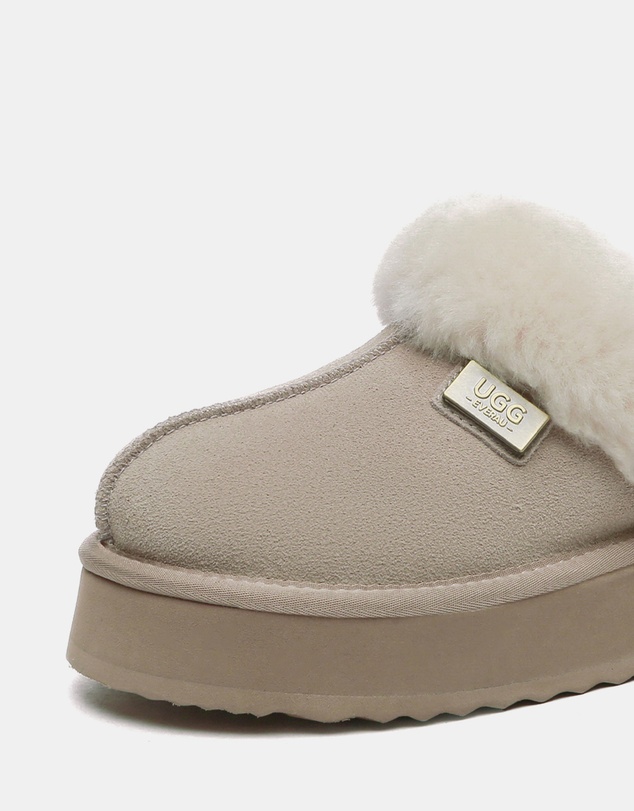 EVERAU - EverAU Ugg Gabri Cow Suede Upper House Shoes