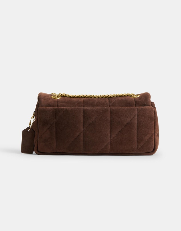 Coach - Soft Quilted Suede Tabby Shoul