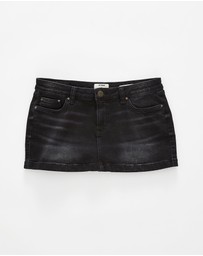 Cotton On - Micro Low Denim Skirt