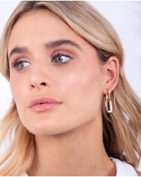 Lovisa - Gold Plated Chunky Link Drop Earrings