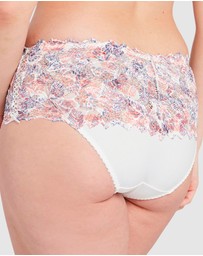Sans Complexe - Arum Mosaïc Mid-Rise Lace Brief