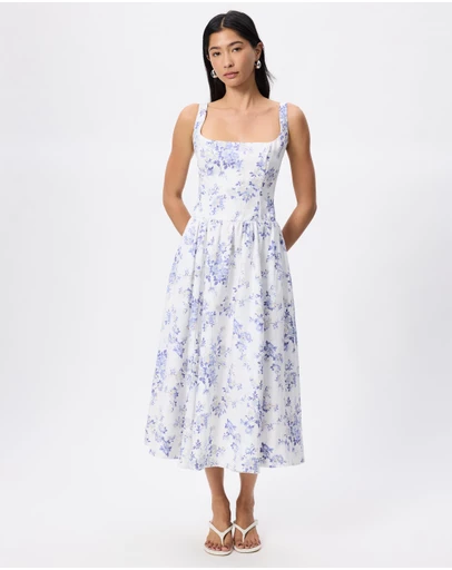Reformation - Janu Linen Dress