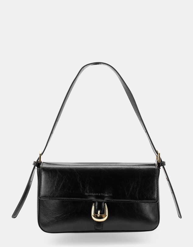 Morgan & Taylor - Faith Shoulder Handbag in Black