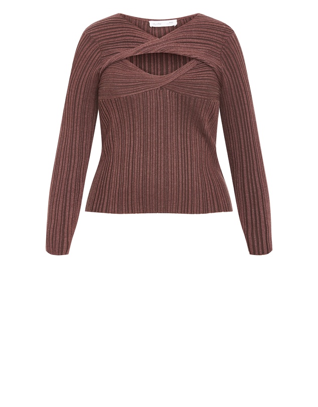 City Chic - Kaleigh Knit Jumper