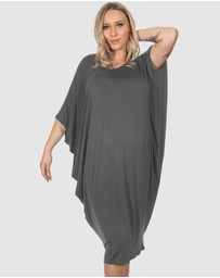B Free Intimate Apparel - Maternity Bamboo V Neck Draped Dress