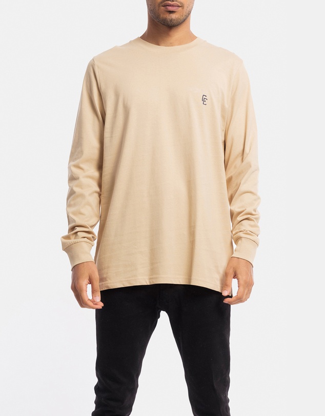 Counter Culture - Cypher Embroidery Long Sleeve Tee
