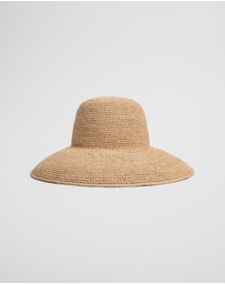 Country Road - Raffia Wide Brim Hat