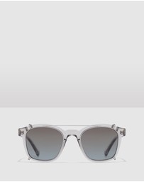 Hawkers Co - HAWKERS - Clip on Oat Milk DOT Sunglasses for Men and Women UV400