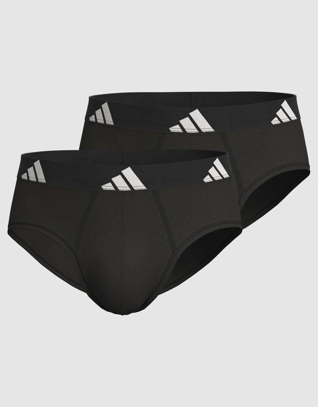 adidas Sportswear - 2 Pack Active Flex Cotton Body Brief Underwear
