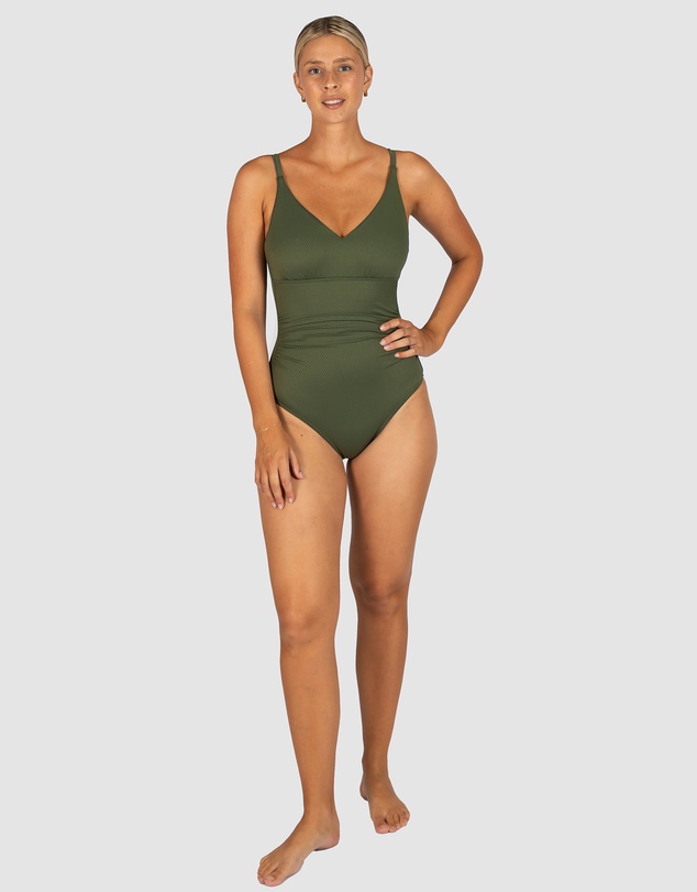 Baku Swimwear - Rococco D/E Cup Underwire One Piece Swimsuit