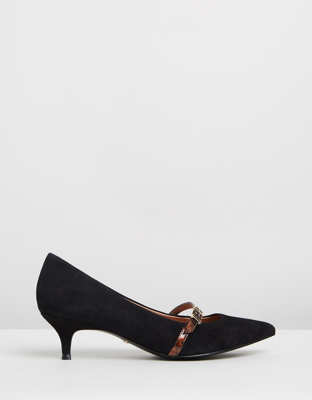 Vionic Woen's Kit Josie Kitten Heels - Ladies Pups With Concealed...