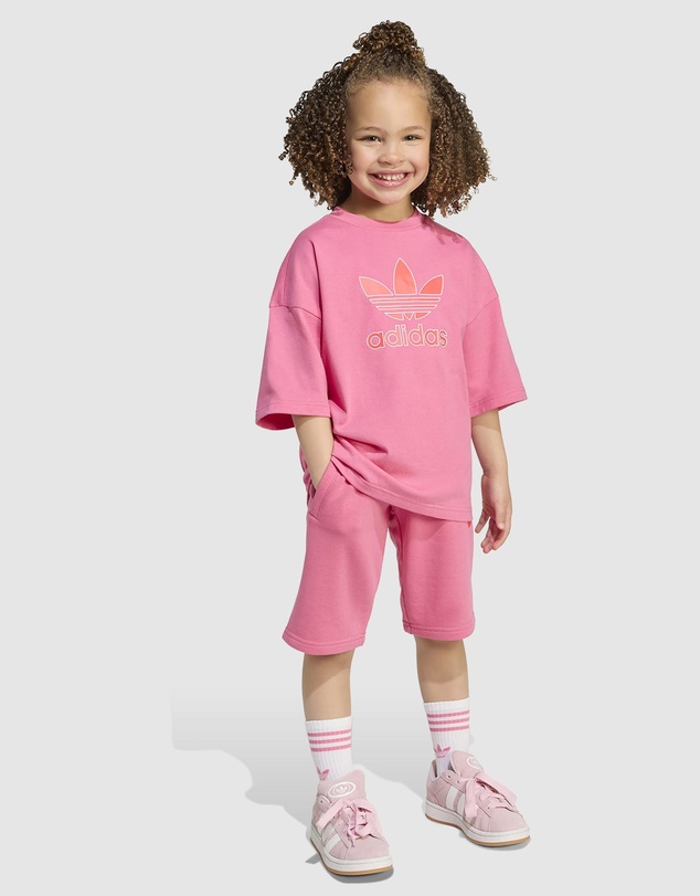 adidas Originals - Short Tee Set Big Logo Execution - Kids