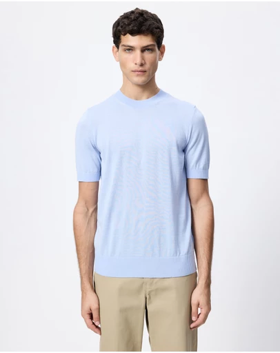 BOSS - H-Umauro Wool Knit T-Shirt