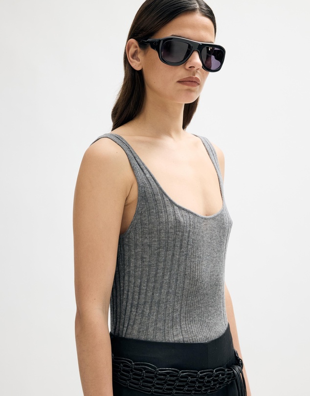 Minima Esenciales - Lott Merino Wool Knitted Tank