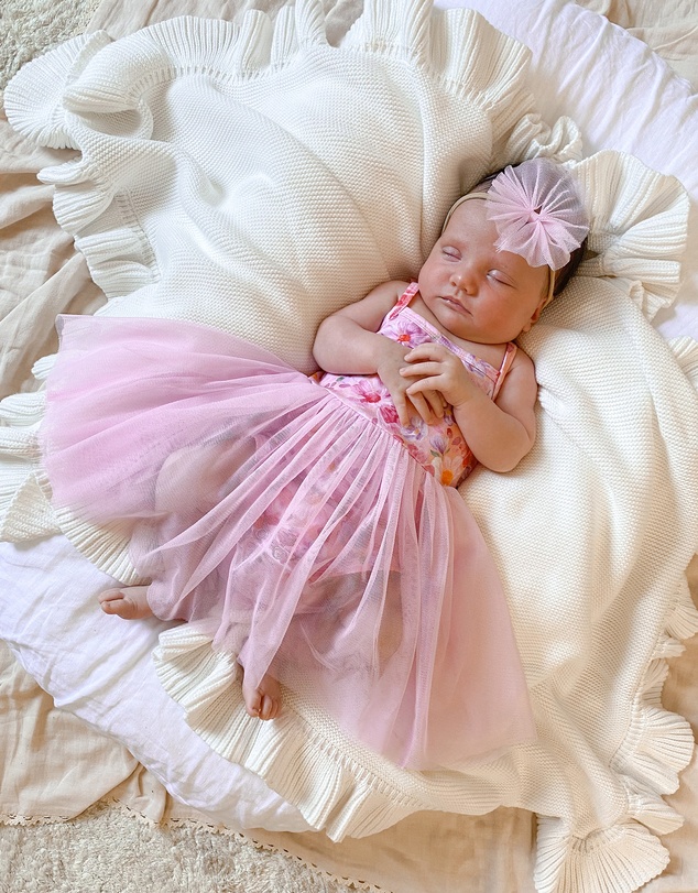 WITH LOVE FOR KIDS - Tutu Onesie & Headband Set - Babies
