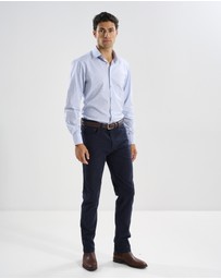 3 Wise Men - 3 Wise Men Portside Blue Print Shirt