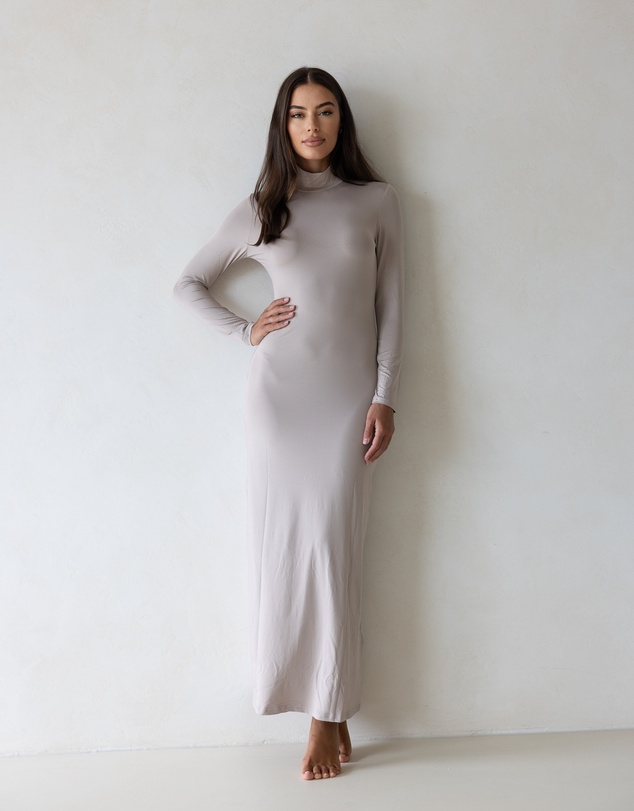 Mod Squad - Luxe Long Sleeve Slip Dress Base Layer