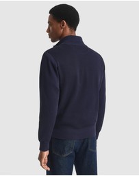 Gant - Sacker Rib Half-Zip Sweatshirt