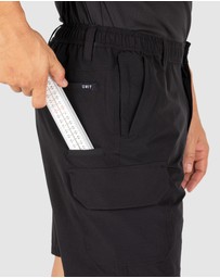 UNIT Workwear - UNIT Flexlite Mens Lightweight Cargo Shorts
