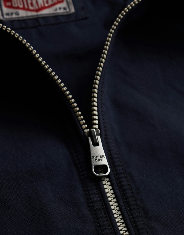 Superdry - Hooded Washed Twill Jacket