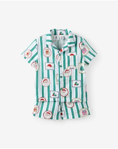 Cotton On Kids - Kids Woven Family Christmas Pj Set