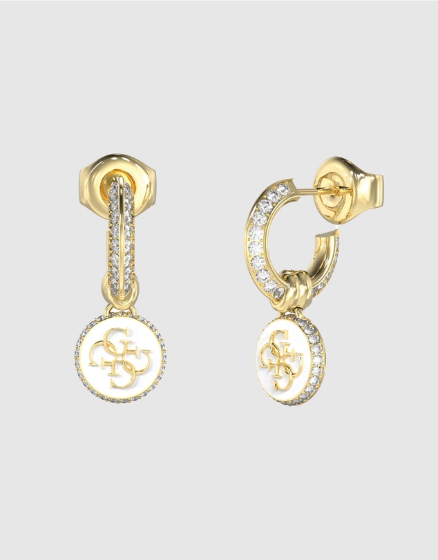 GUESS - Knot You Gold Tone Earrings