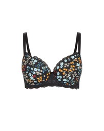 City Chic - Hailey Contour Print Bra