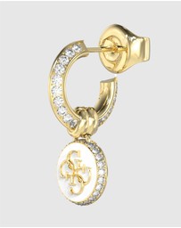 GUESS - Knot You Gold Tone Earrings