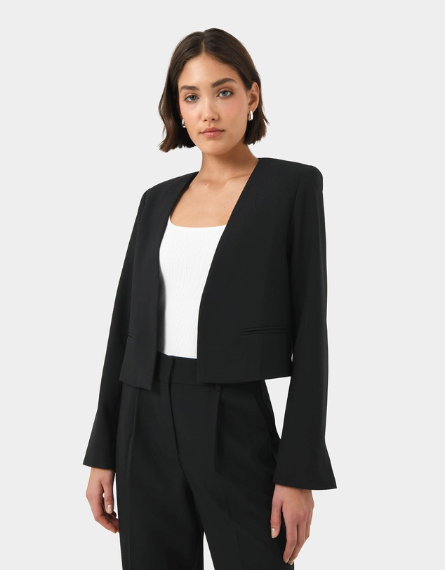 Forcast - Sofia Cropped Blazer