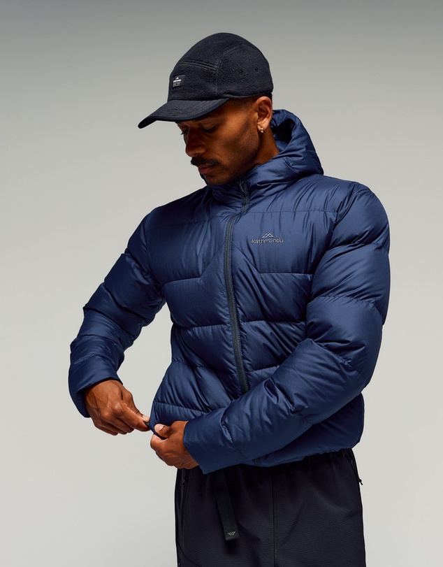 Kathmandu - Epiq Hooded Down Puffer 600 Fill Warm Winter Jacket