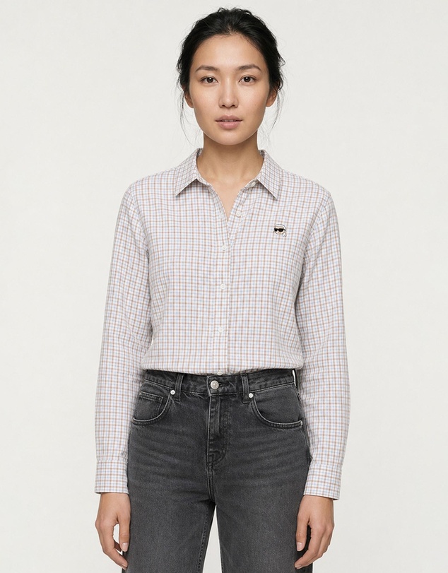 Karl Lagerfeld - Ikon Checked Shirt