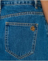 AERE - Bexley Denim Mini Skirt