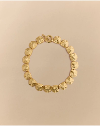 Trenery - Maelis Necklace in Soft Gold