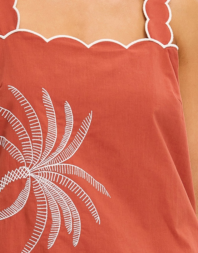 KIVARI - Amaya Back Tie Top