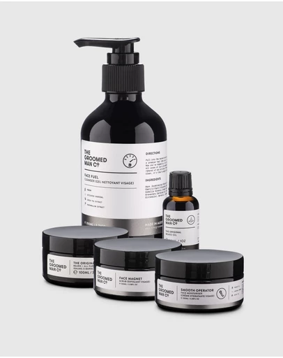 The Groomed Man Co - Face and Beard Kit