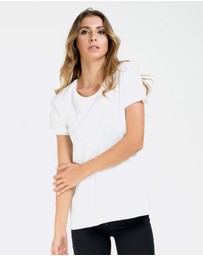 DVNT - Womens Devoid Standard Tee - White