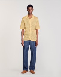 Sandro - Crochet Mc Shirt