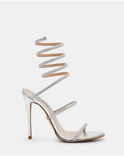 Steve Madden - Exotica-Rhs Silver Heels