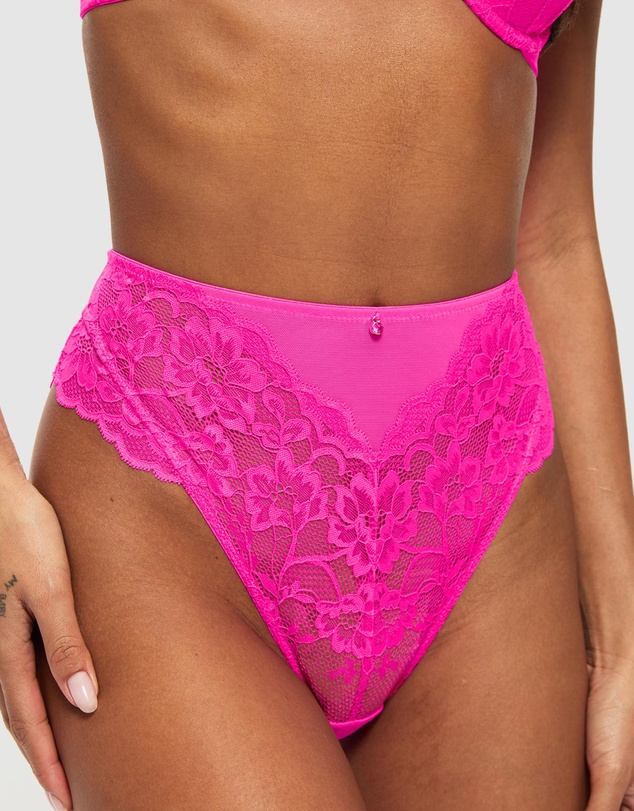 Ann Summers - Sexy Lace High Waist Brazilian Brief