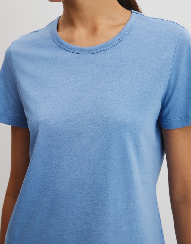 Country Road - Australian Good Earth Cotton Slub Short Sleeve T-shirt