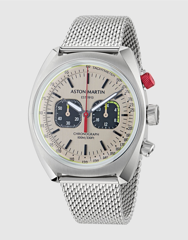 Aston Martin - TS2 Chronograph Stainless Steel Mesh Bracelet Watch