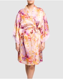 Sainted Sisters - Scarlett Silk Kimono