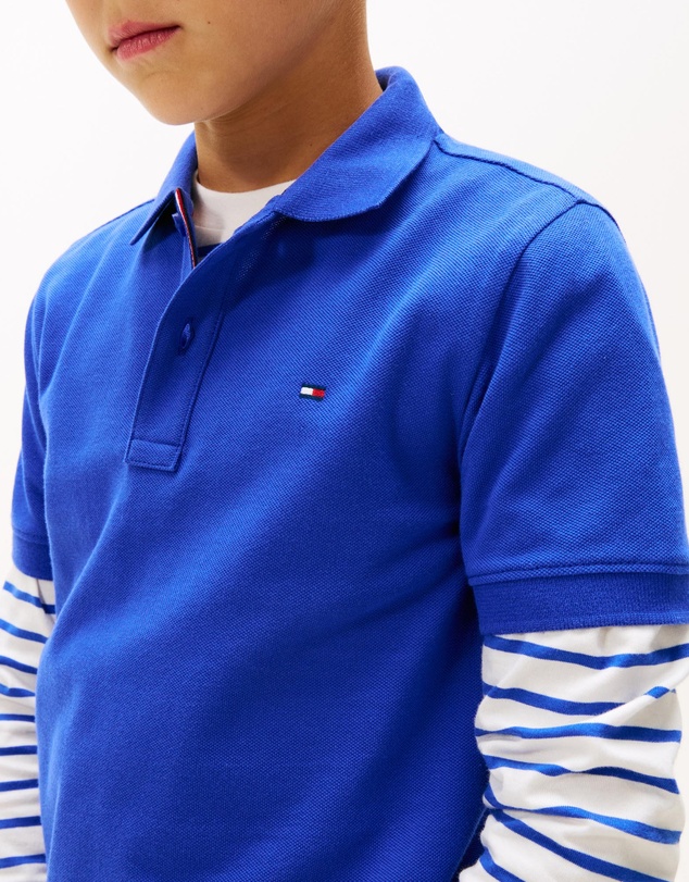 Tommy Hilfiger - Essential Flag Embroidery Regular Fit Polo - Kids