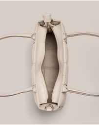 VESTIRSI - Margot Ivory Woven Baguette