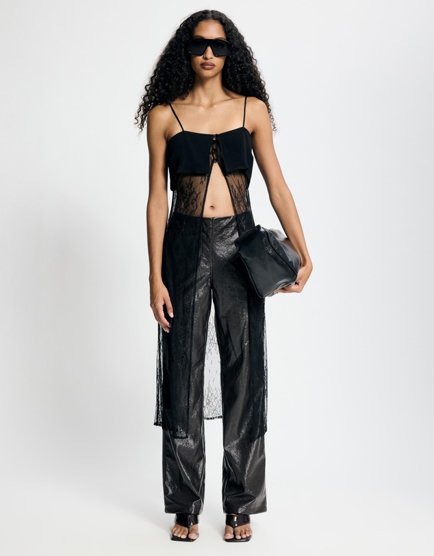 Lover - Genevieve Patent Faux Leather Pants