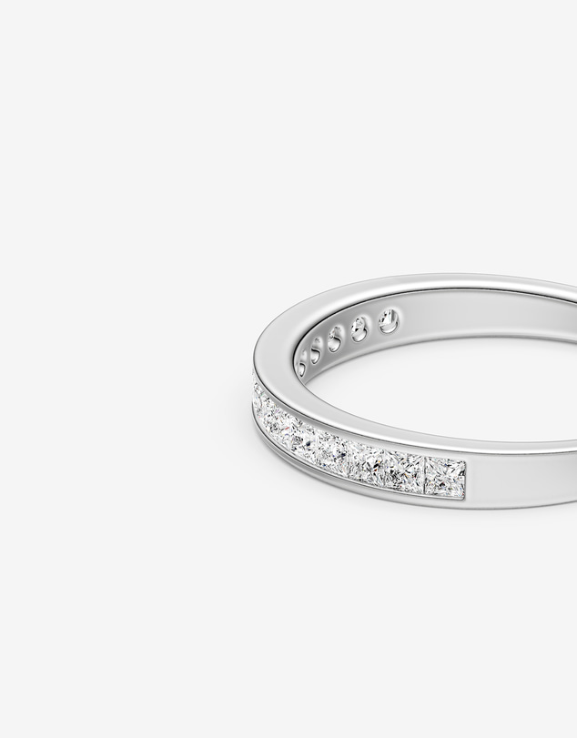 Michael Hill - Evermore Wedding Band with 0.50 Carat TW of Diamonds in 14kt White Gold