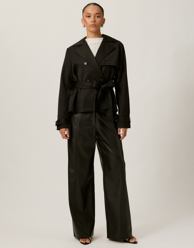 Tussah - Alex Cropped Trench Coat